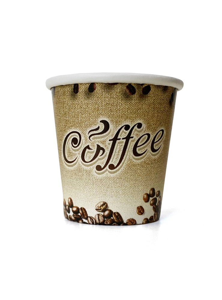 Copo de Papel Biodegradável para Café - 50 ml - Coffee - Pacote